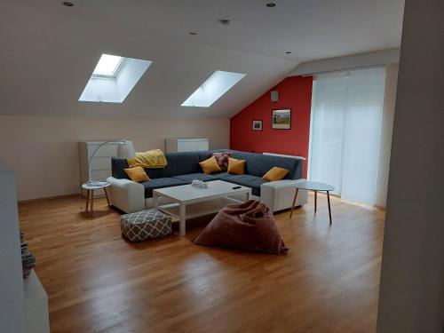 Posezení v ubytování Ferienwohnung Gerti