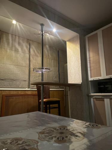 Katil atau katil-katil dalam bilik di Уютный апартамент