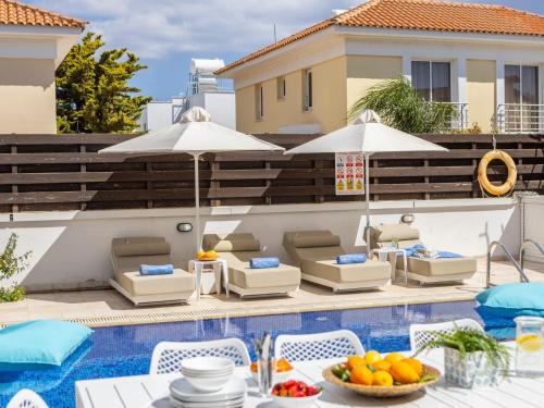 Villa Eftihia tesisinde veya buraya yakın yüzme havuzu