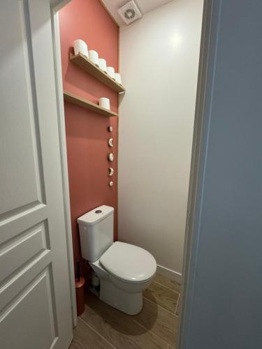 Ένα μπάνιο στο Superbe appartement 4 personnes les pieds dans l'eau