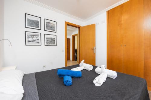 Postel nebo postele na pokoji v ubytování Villa Dacil
