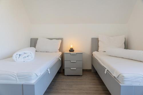 Postel nebo postele na pokoji v ubytování 50062 "Leev mare"