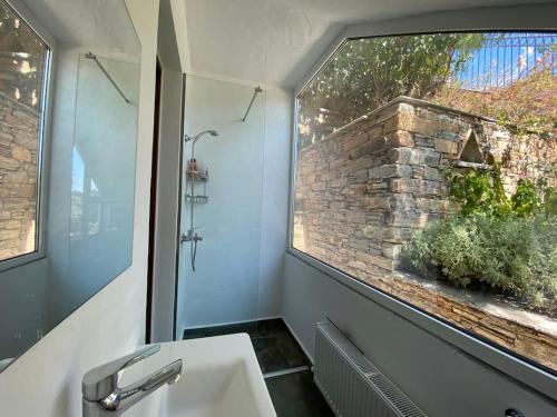 Ванная комната в Villa Kasteli - Secret Beauty in the Mountains