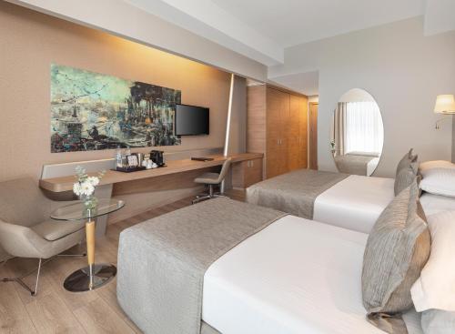 Postel nebo postele na pokoji v ubytování Concorde De Luxe Resort - Prive Ultra All Inclusive