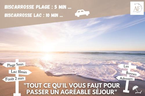 Gallery image of Petite maison à Biscarrosse - Plage in Biscarrosse