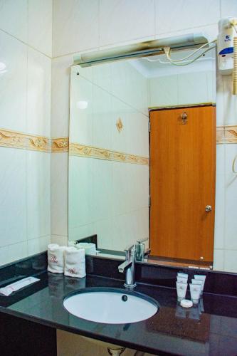 Koupelna v ubytování Bomah Hotel Limited