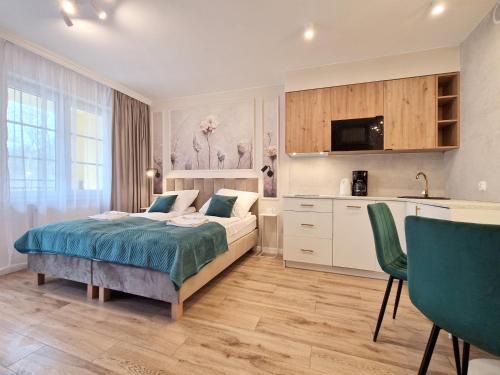 Postel nebo postele na pokoji v ubytování Villa Park by Baltic Home Świnoujście