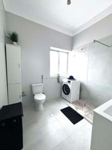 Koupelna v ubytování MorabezaHome- Apartment Tati