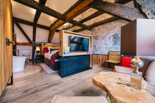 Posedenie v ubytovaní PEST-BUDA Design Hotel
