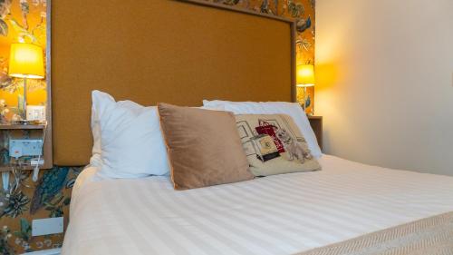 Cama o camas de una habitación en Eccles Townhouse
