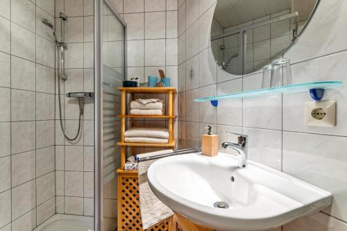 Koupelna v ubytování Ferienwohnung Brandenkopf