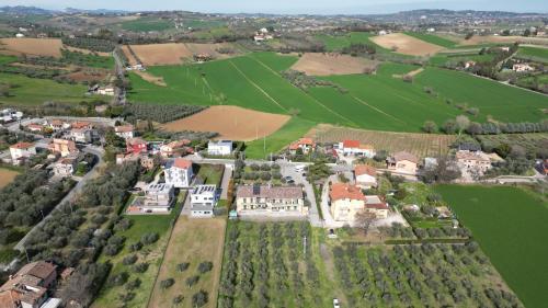 Una vista aérea de Le dimore degli Ulivi