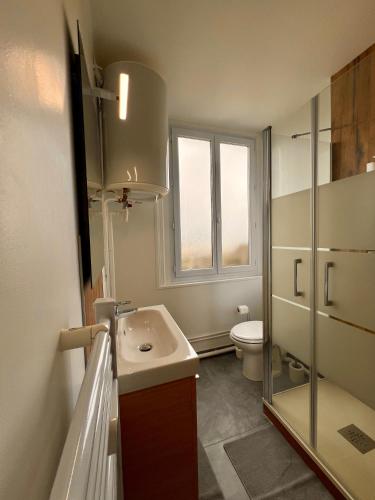 Photo de la galerie de l'établissement Studio 2 pers face gare SNCF Appart Hotel le Cygne D1, à Bourges