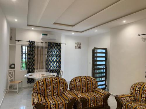 Khu vực ghế ngồi tại RESIDENCE KWABO