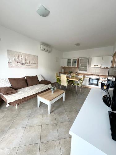 Kuchyň nebo kuchyňský kout v ubytování Residence Amore