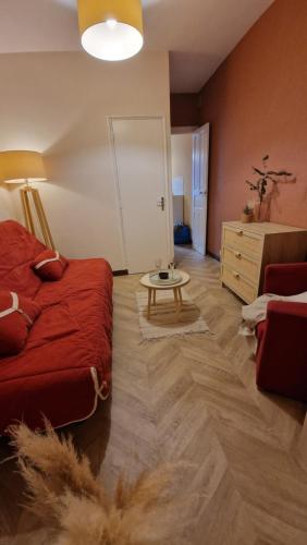Ruang duduk di Studio port le pouliguen la baule