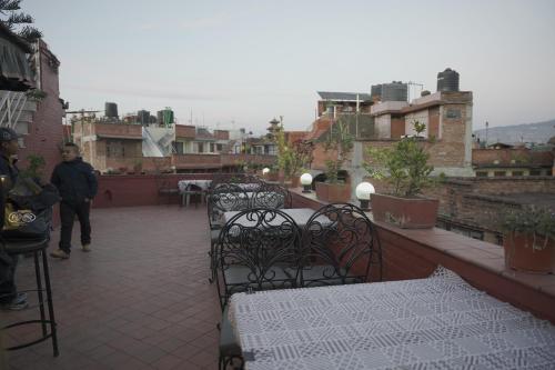 Balkón nebo terasa v ubytování Cosy Hotel