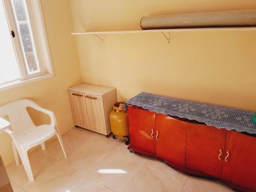 Postel nebo postele na pokoji v ubytování Refúgio dos Valdenses