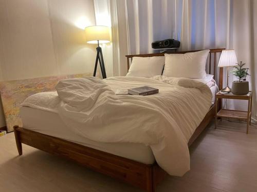 Кровать или кровати в номере Escondite.no2