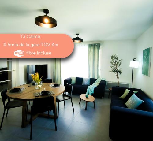 L'instant aixois T3 situé à Aix La Duranne