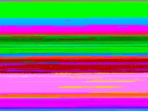 une peinture de couleurs arc-en-ciel avec un fond vert dans l'établissement Apartment Le Lagon Bleu-9 by Interhome, à Fréjus