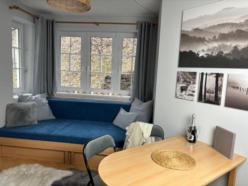 Posezení v ubytování Apartmán Pec 322