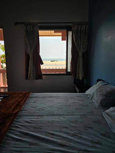 Postel nebo postele na pokoji v ubytování Abaa’s Ocean view