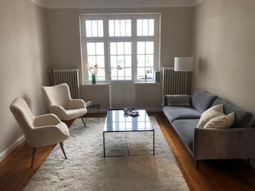 Posezení v ubytování Ferienhaus ON90