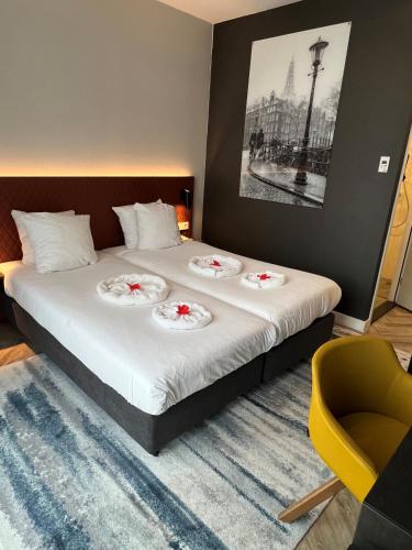 Hotel New Kitにあるベッド