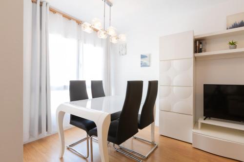 Et tv og/eller underholdning på Dormir en el Palo Beach Pets Friend