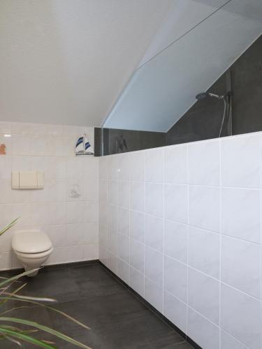Koupelna v ubytování Schmidt`s Eppelborner Ferienwohnung