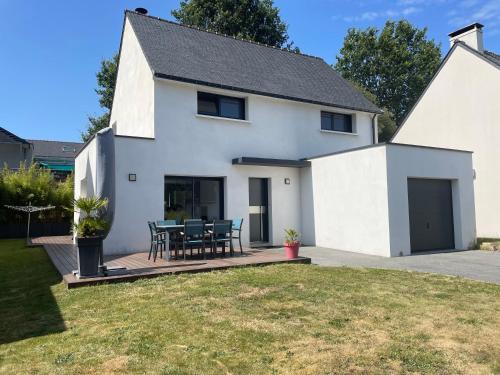 Maison 4ch/8pers Bourg de Baden