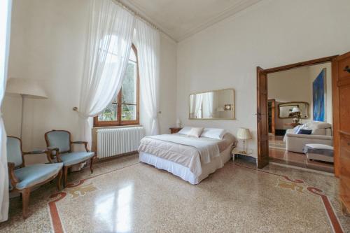 Postel nebo postele na pokoji v ubytování Villa Paolo Lemon Tree