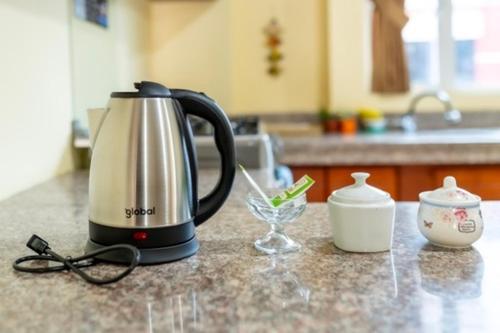 Príslušenstvo na prípravu kávy alebo čaju v ubytovaní tourist house suites 2