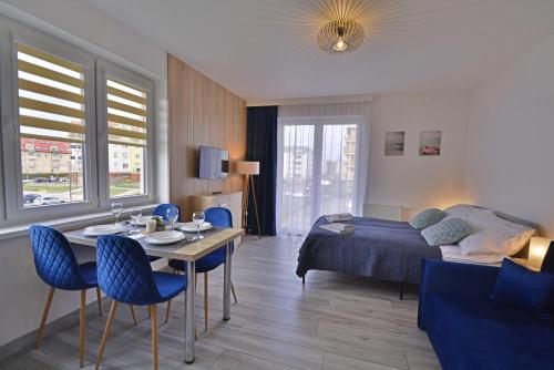 Zona d'estar a Apartamenty Bryza