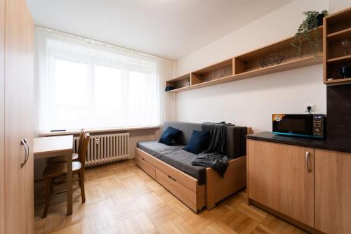 Posezení v ubytování Studio apartment in Brno-center