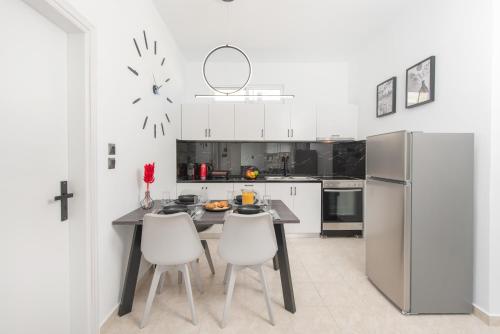 Kuchyň nebo kuchyňský kout v ubytování Casa di Hari