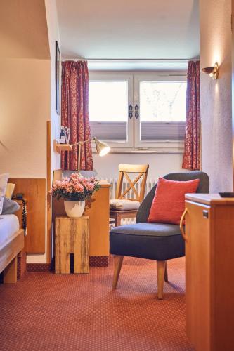 Posezení v ubytování Hotel Aschenbrenner