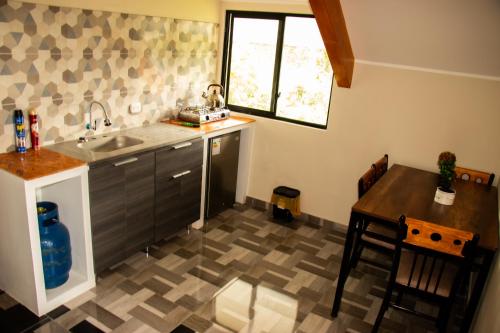 Kuchyň nebo kuchyňský kout v ubytování La casa de Anni - Departamento 1