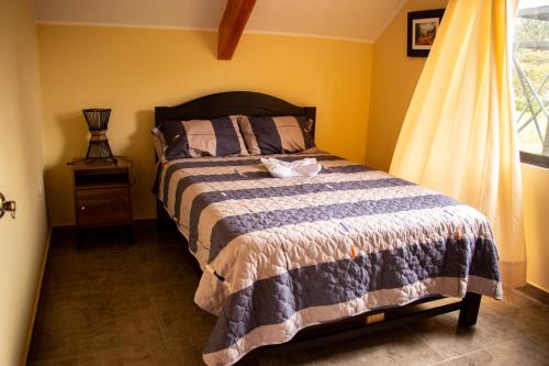 Postel nebo postele na pokoji v ubytování La casa de Anni - Departamento 1