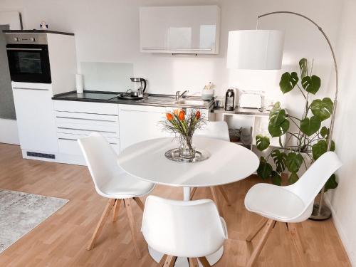 Η κουζίνα ή μικρή κουζίνα στο Appartment Paula