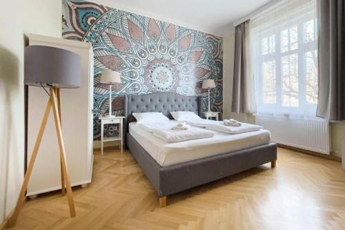 Posteľ alebo postele v izbe v ubytovaní Villa Fontana