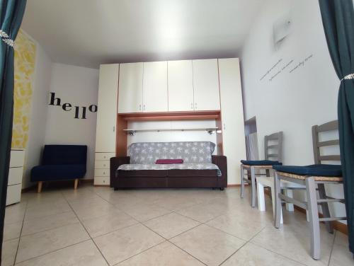 Un ou plusieurs lits dans un hébergement de l'établissement Meraviglioso appartamento Malva 1
