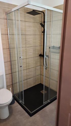 Koupelna v ubytování Duplex Sables d'Or