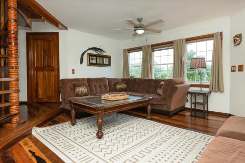 Posezení v ubytování Pur Private Suites