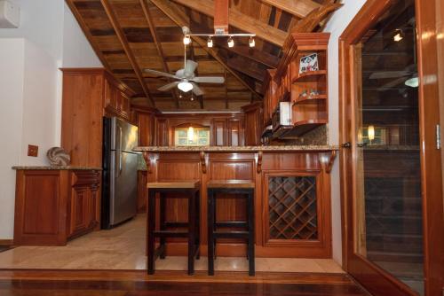 Kuchyň nebo kuchyňský kout v ubytování Pur Private Suites