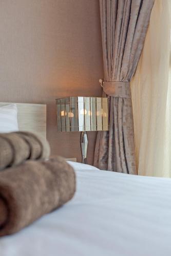 Katil atau katil-katil dalam bilik di R I V I E R A l Apartments l Guest Friendly l Jomtien Pattaya
