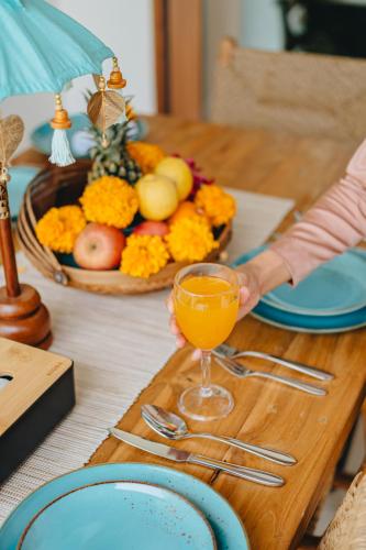 Mad i villaen eller i nærheden