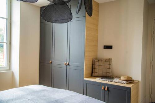 Postel nebo postele na pokoji v ubytování Les Palissières - Chambres d'Hôtes