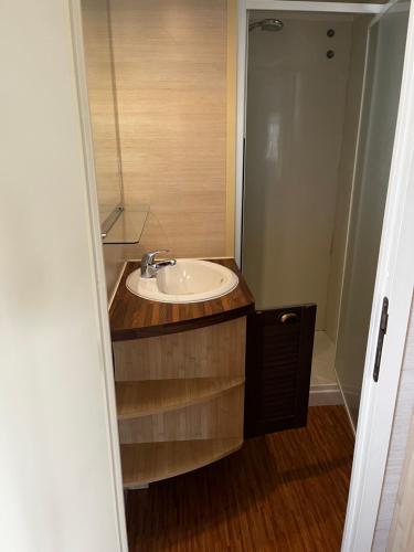 Koupelna v ubytování Luxe Stacaravan Albatros - 51